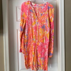 Lilly Pulitzer long sleeve romper